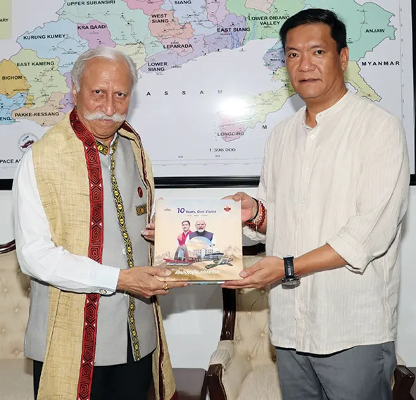 Guv, CM discuss state’s developmental priorities