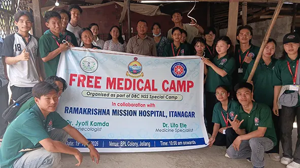 Free medical camp organised