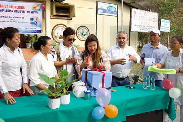Statewide launch of HPV vaccination campaign