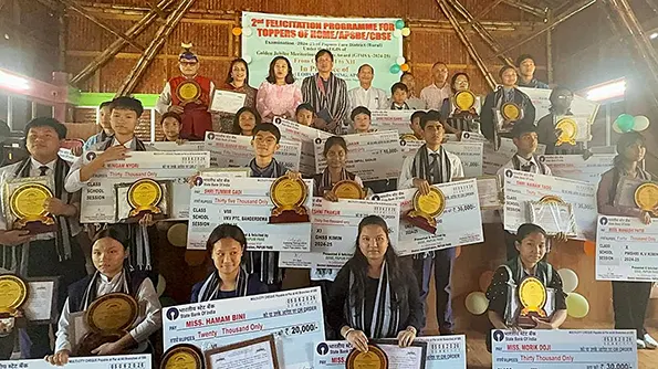 Meritorious students felicitated