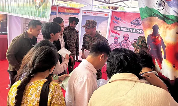 Spearhead Gunners inspire youths at annual job fair
