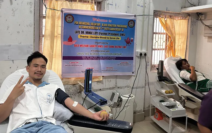 Blood donation camp marks Loyi’s death anniv