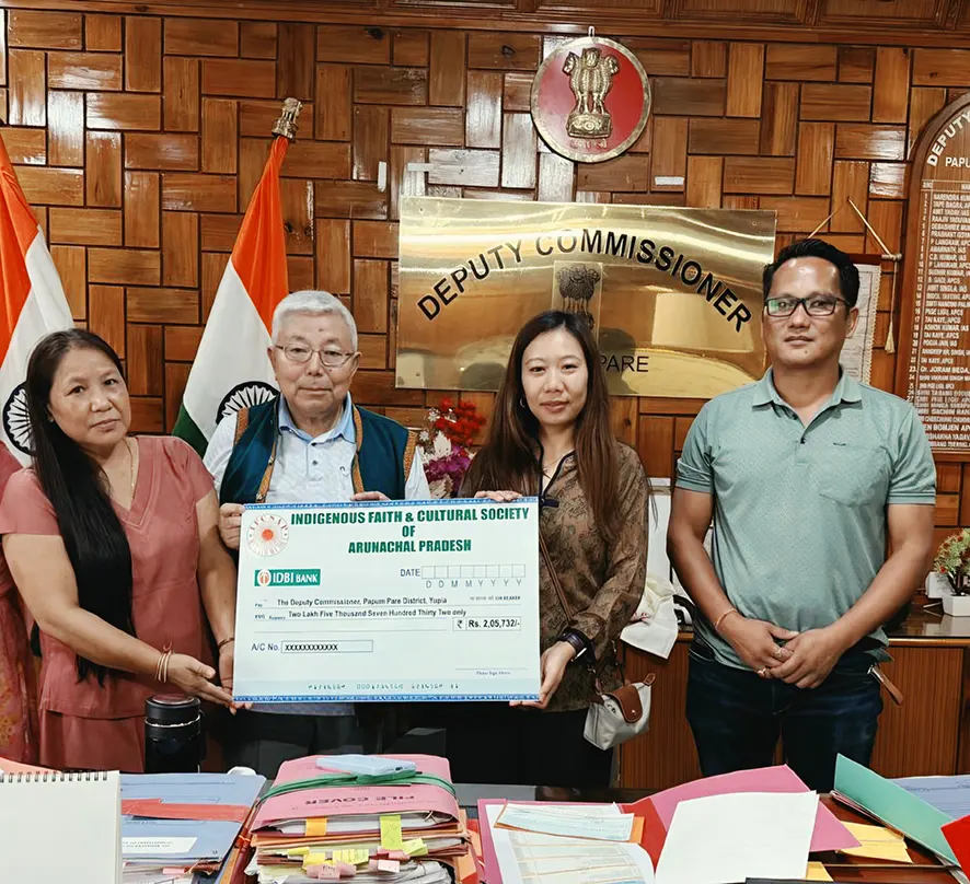 KKSV, IFCSAP extend financial assistance for flash flood affected people