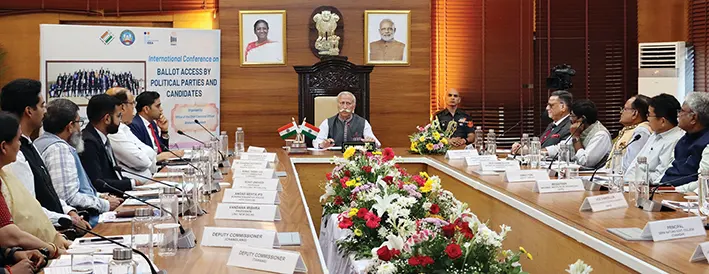 Future of democracy lies in making ballot access more inclusive, accessible: Guv