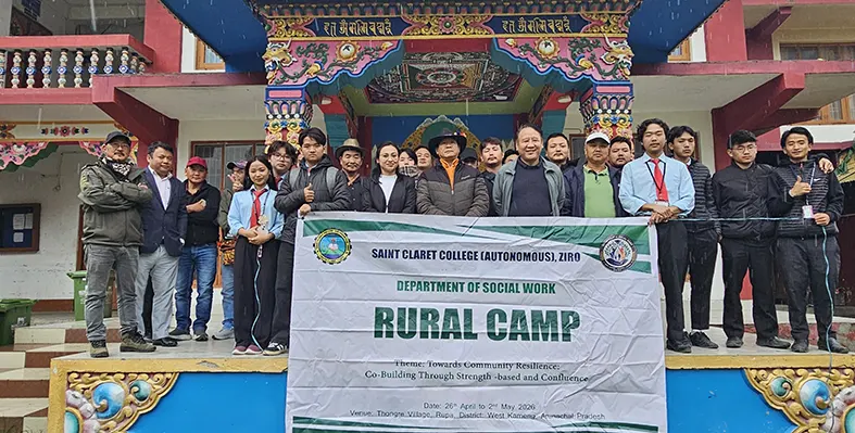 SCCZ students participate in rural camp in Rupa
